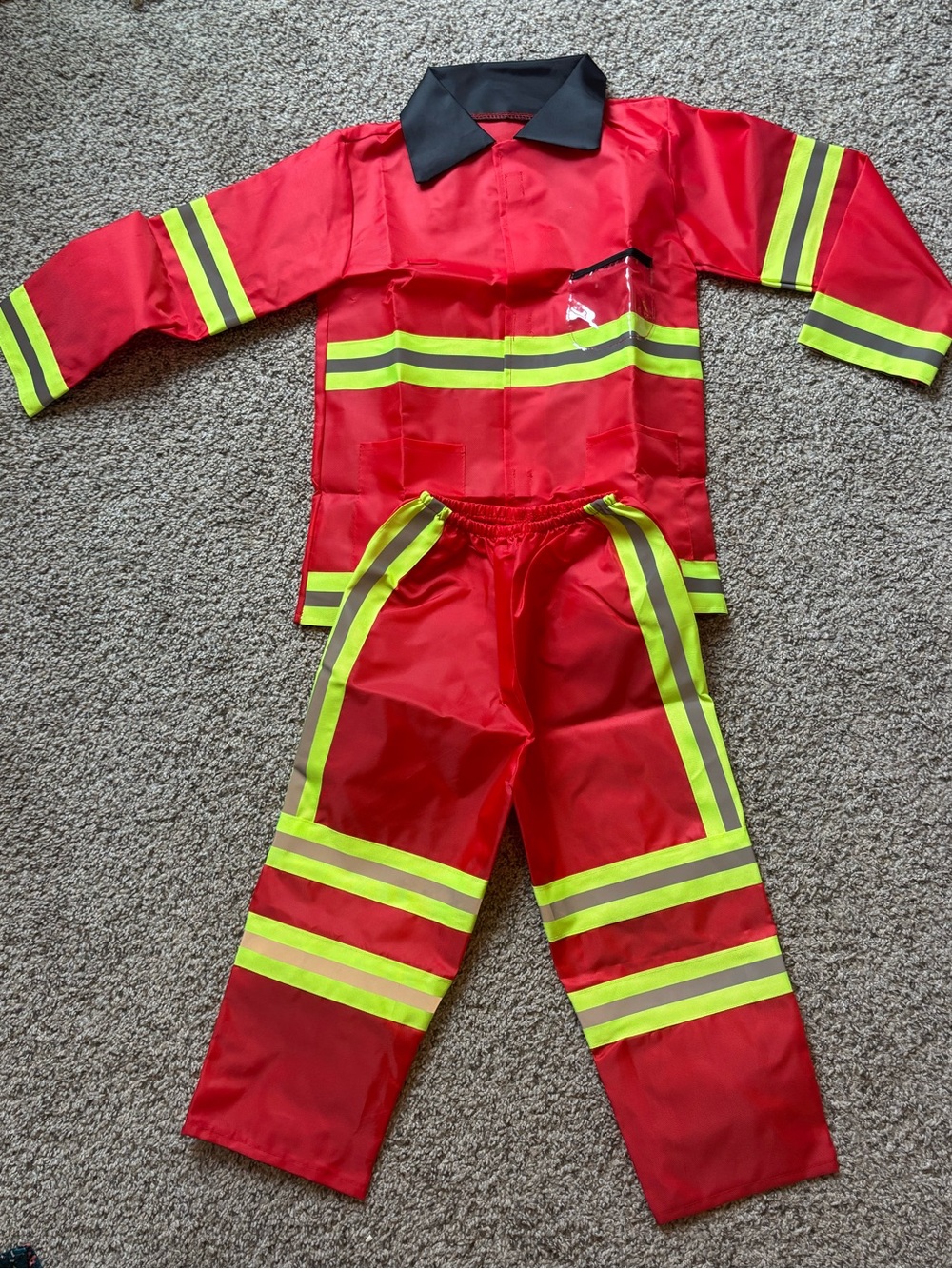 Kids firefighter costume